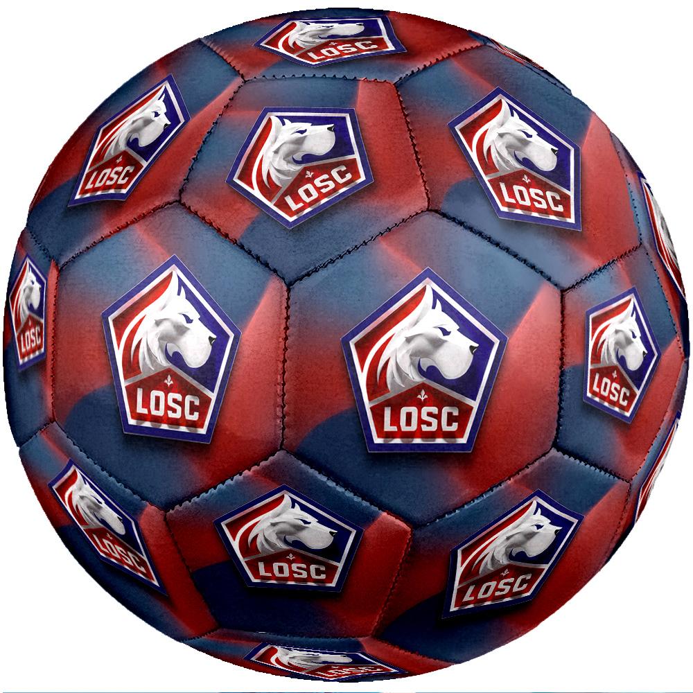 LOSC Lille FC Size 5 Standard Football Durable Training Match Soccer Ball for Adult Outdoor Sports
