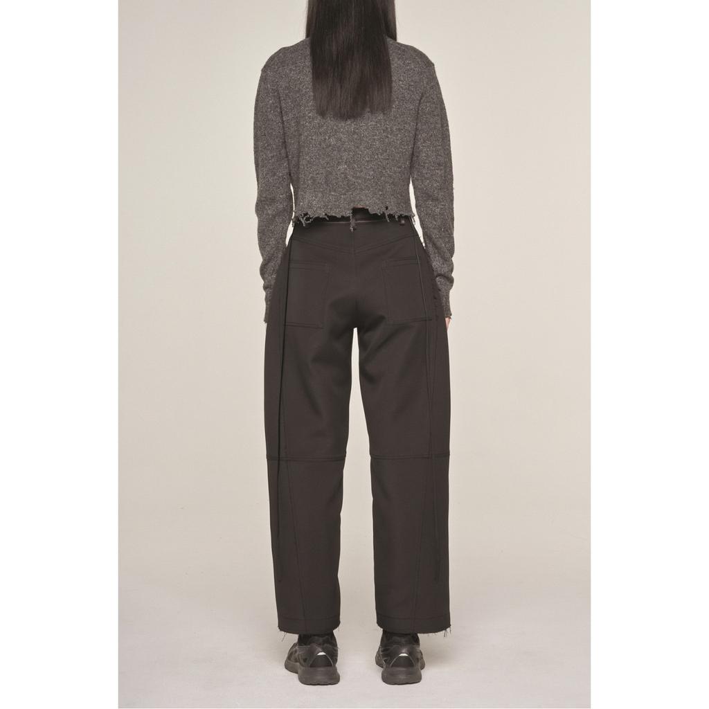 RECODE Vintage Satin Cutting Panel Pants_Rqpaa23518Bkx