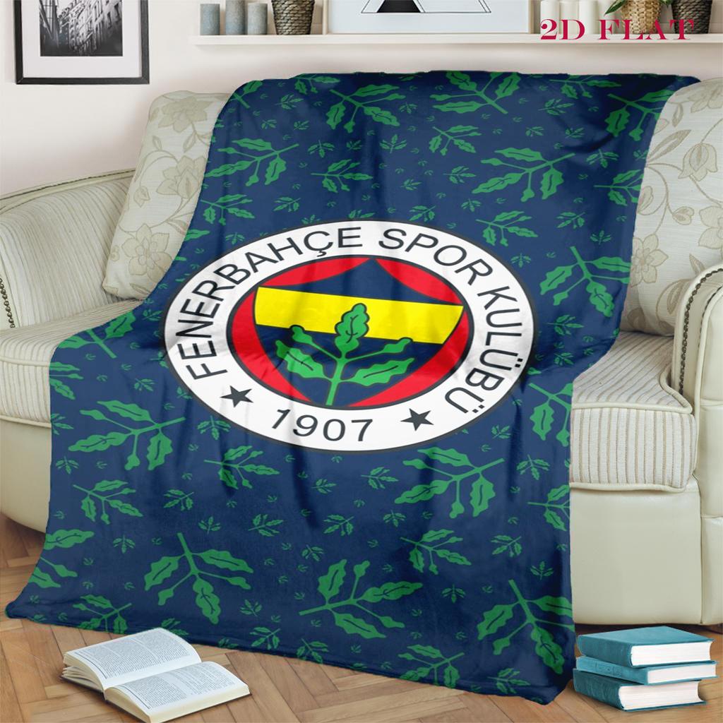 Eredità Fenerbahçe: Coperta Unity Strength Decorazioni per la casa Morbida e confortevole Camera da letto Lavabile in lavatrice Coperta in peluche per esterni