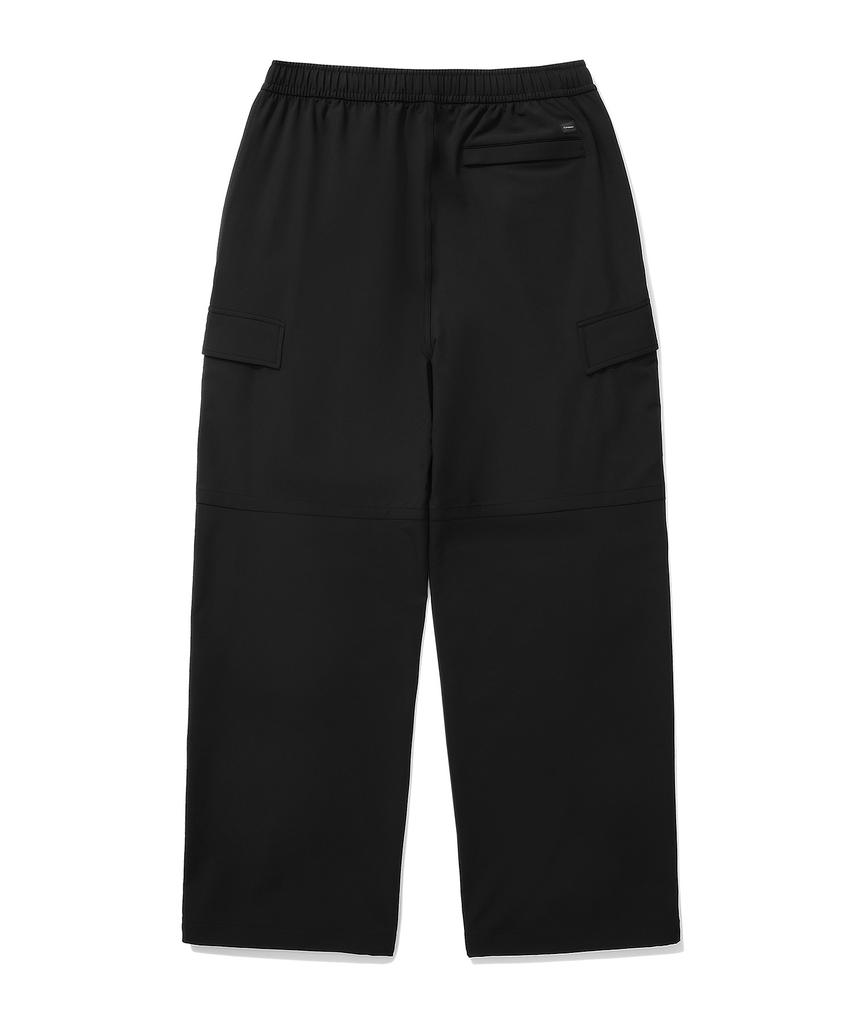 COVERNAT Parachute Semi-Wide Fit Cargo Pants Black