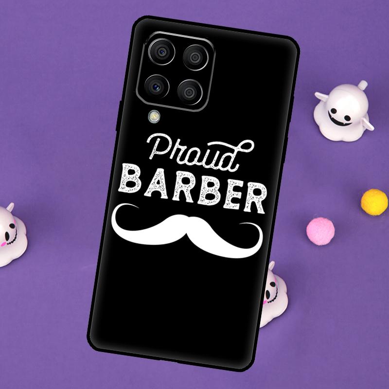 Hairdresser Barber Scissors Cover For Samsung Galaxy M55 M15 M33 M13 M23 M53 M31 M51 M14 M34 M54 M20 M30s M52 M32 Case