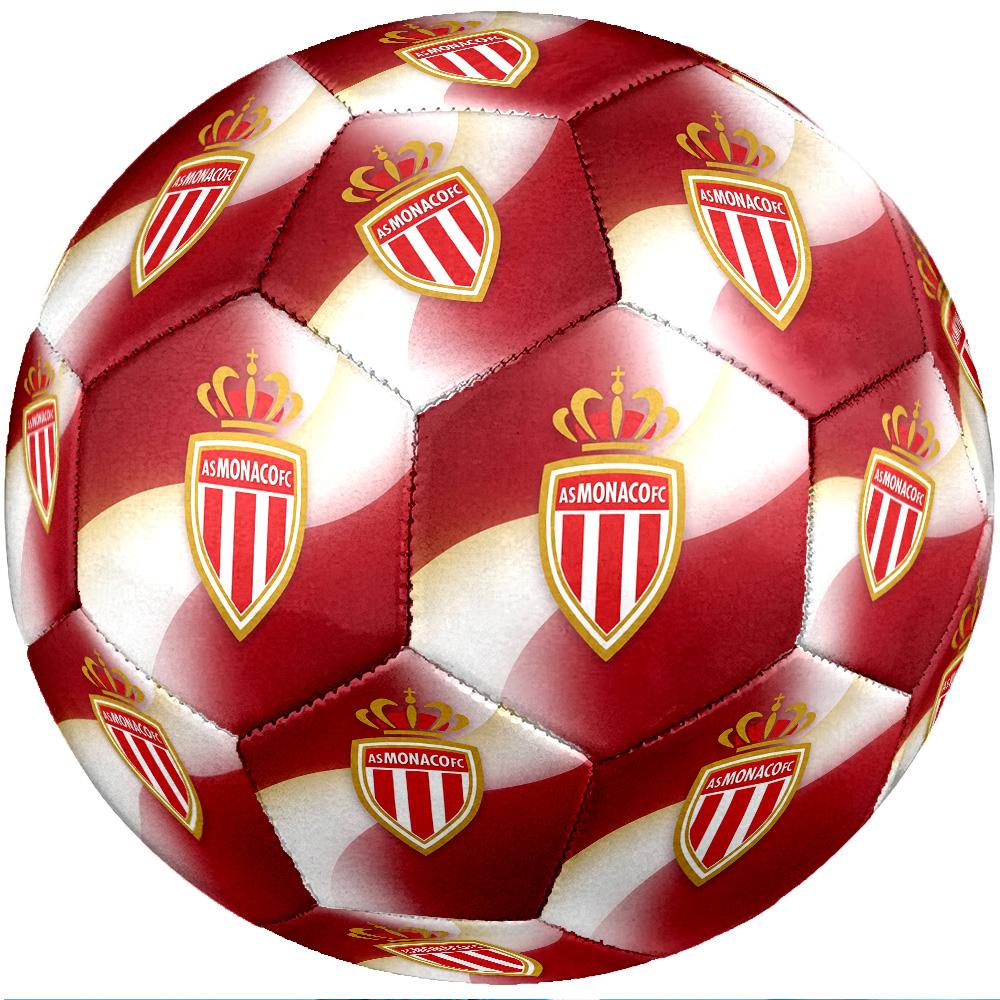 Monaco FC Size 5 Standard Football Durable Training Match Soccer Ball for Adult Outdoor Sports