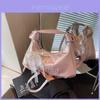 Pu-Letter-Umhängetasche für Damen Sommer Lässige Crossbody-Tasche mit Reißverschluss