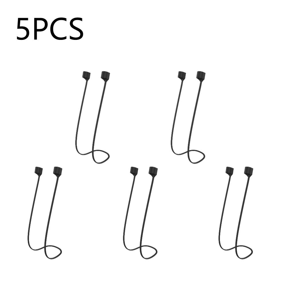 Uchwyt na silikonową linkę zapobiegający zgubieniu, kabel, uchwyt na pasek do słuchawek, kabel, sznurek na szyję do słuchawek dla AirPods 1 2 3 Pro