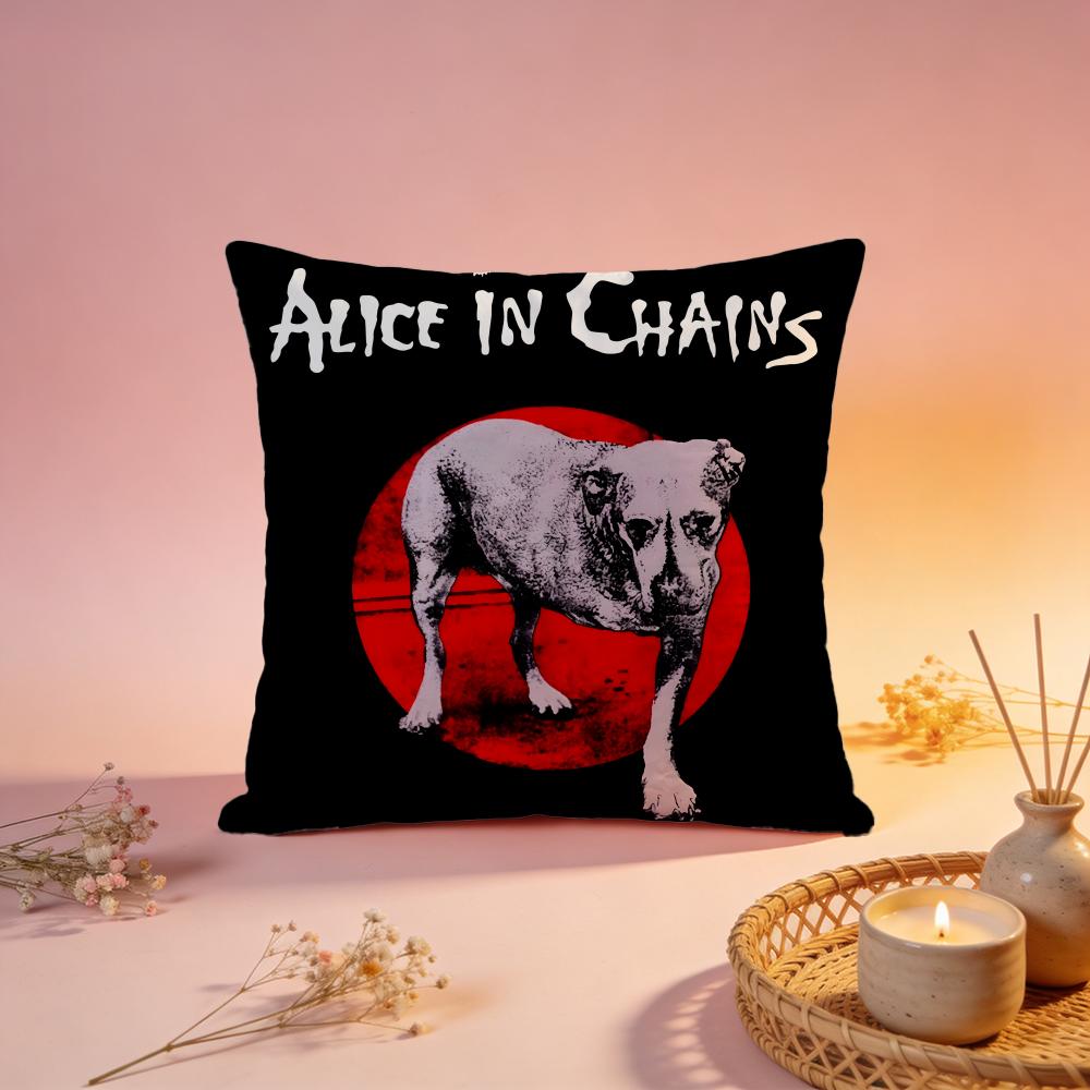 Heißes Alice In Chains Kissenbezug Kissenbezug Bequem Langlebig Kissenbezug Multi-Szene für Zuhause Büro Auto Sofa