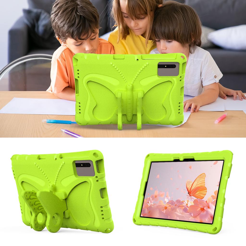 Butterfly Kickstand EVA Tablet Cover For Huawei MatePad SE 11/Lenovo Tab M11/Redmi Pad 2/Galaxy Tab S10 FE/S9 FE/S9/S8/S7