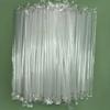 50/100Pcs Clear Disposable Plastic Straws Individually Wrapped Party Supplies for Restaurants Cafes, Events, Cafe Supplies
