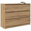 Sideboard Artisan Oak 100x35x76 cm Engineered Wood