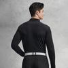 Fila Golf Series Fashion Simple Personality Classic Sports Leisure Versatile Comfortable Quality Knitted Long Sleeve Polo Shirt Men Tops A11M615217FBK