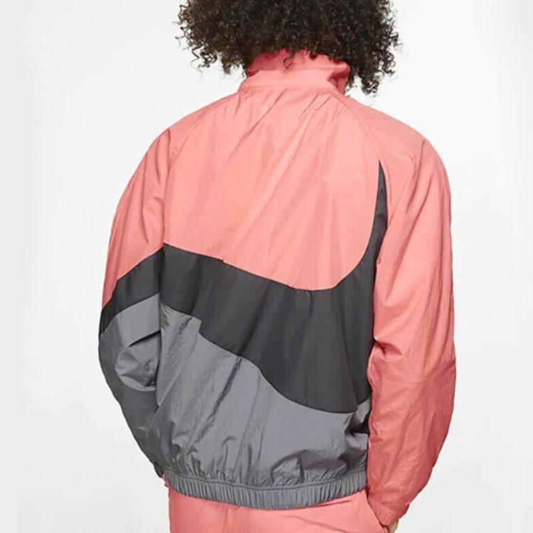 Nike Jacket Spring Men's Black Gray Pink AR3133-668