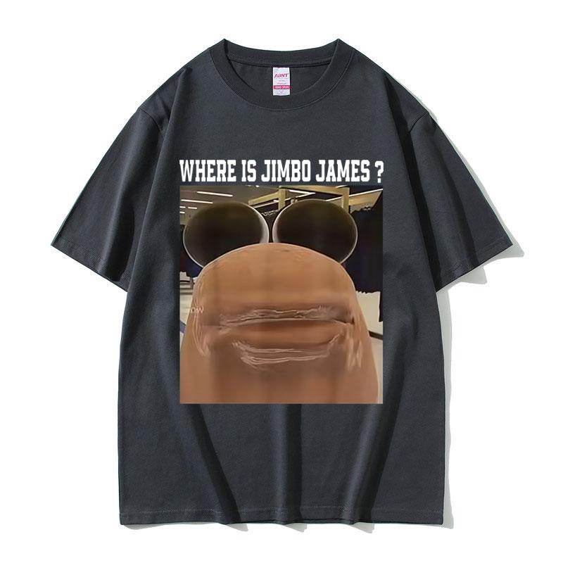 Where Is The Worm Marcus Jimbo James Funny Meme Tshirt Unisex Women Casual Vintage Cotton T Shirts Unisexs Oversized Short Sleeve