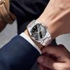 Fashion Premium Buckle Men'S Business Casual Double Calendar Boys Luminous Quartz Watch Men