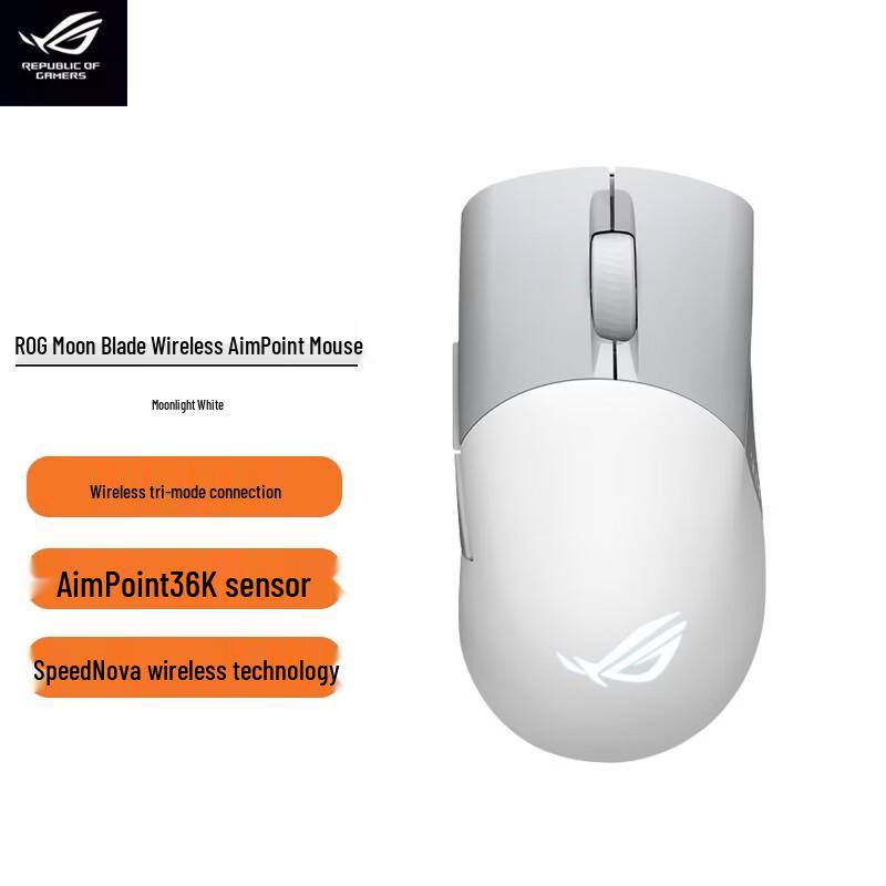 ROG Moonlight Blade Wireless AimPoint Gaming Mouse