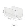 Clear Plastic Hair Tool Organizer Stackable Hair Dryer Curling Iron Straightener Holder Countertop Storage For Bathroom Vanity