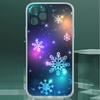 Case For Apple iPhone 14 13 11 Pro 12  7 8 Plus SE 2022 XR X XS Max 6 6S Clear Silicone Phone Cover Winter Snow Merry Christmas