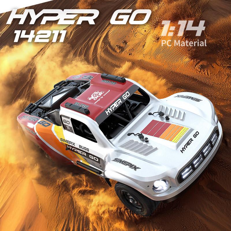MJX Hyper Go 14211 1/14 4WD RC Car Brushless RC Racing Car 70KM/H 2.4G Remote Control Cars Off-Road Speed RC Cars Truck Toys