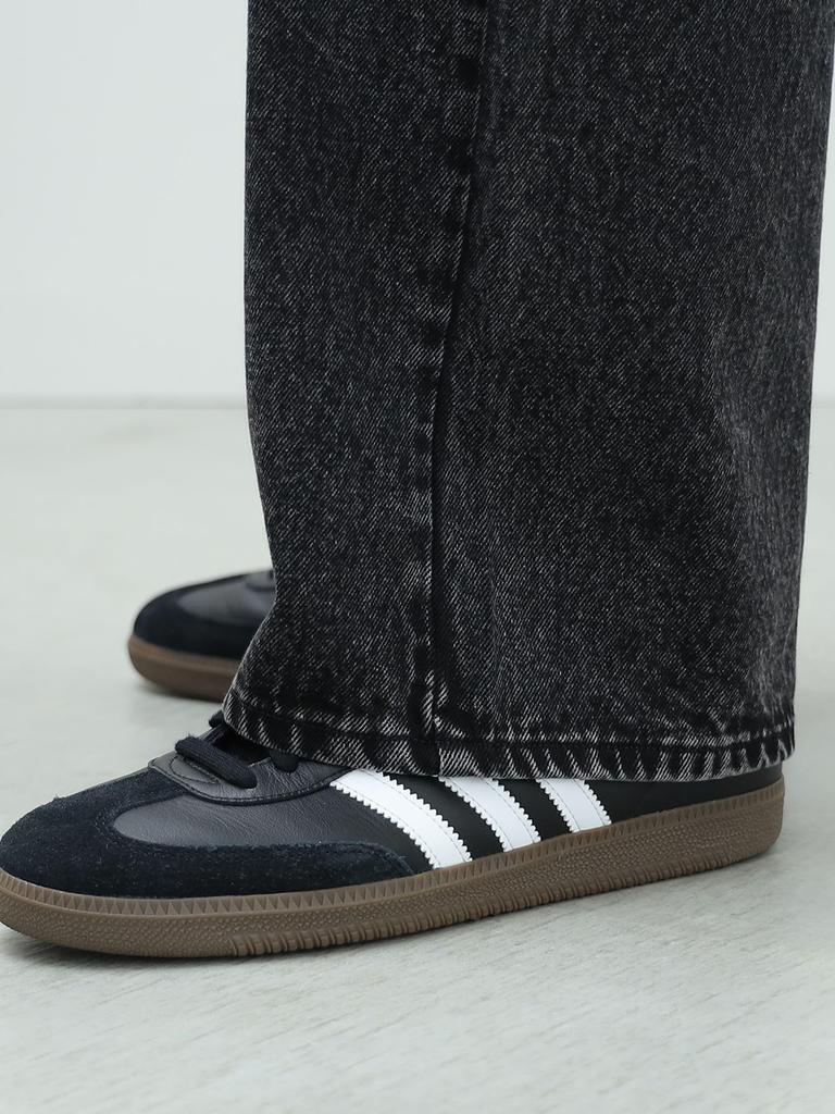 Beams Heart Blast Wide Straight Denim Jeans, Men's, Black, Size M