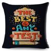 Motivational Quote Cushion Cover Inspirational Lettering Design Decorative Pillow Case Living Room Bedroom Sofa Home Decor