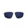 adidas Sp0025s Pilot Sunglasses Clear Dark Blue