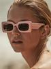 Fashion Vintage Square Sunglasses Women Retro Eyewear Men Oculos De Sol Femininow Classic Design UV Protection