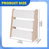 3 Tier Necklace Display Stand Chains Holder Wood Freestanding Jewelry Organizer Rack for