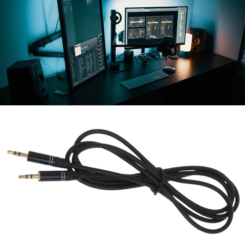 2.5mm Audio Cable Male to Male 2.5mm to 2.5mm Subminiature Stereo Headset Headphone Gold Plated Connector Wire Cord