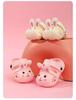 2026 Summer Girls' EVA Non-slip Odor-resistant Soft Sole Rabbit Clogs for Kids & Parents.