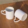 WTEMPO Tazze Sublimatiche in Ceramica Bianca Tazze da Caffè Vuote con Superficie di Stampa Lucida Ideali per Regali Promozionali Branding Aziendale Feste