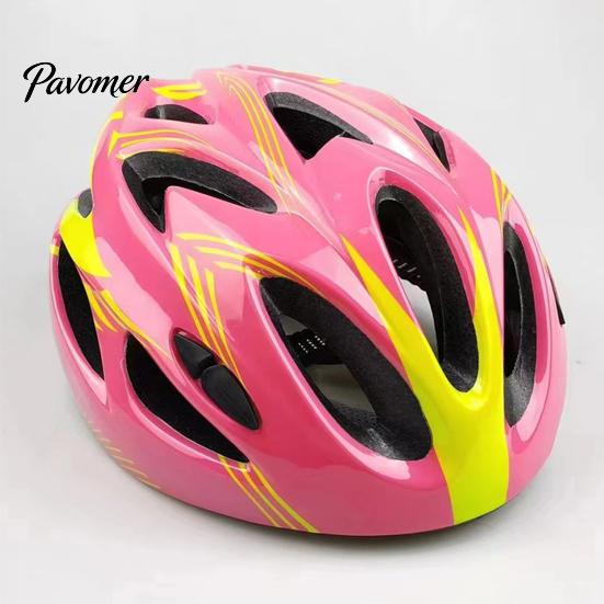 Kids Helmet Bicycle Colorful Ultralight Breathable Ventilation Solid PC EPS Skating Liner Toddlers Children Roller Scooter Outdoor Use Cycling