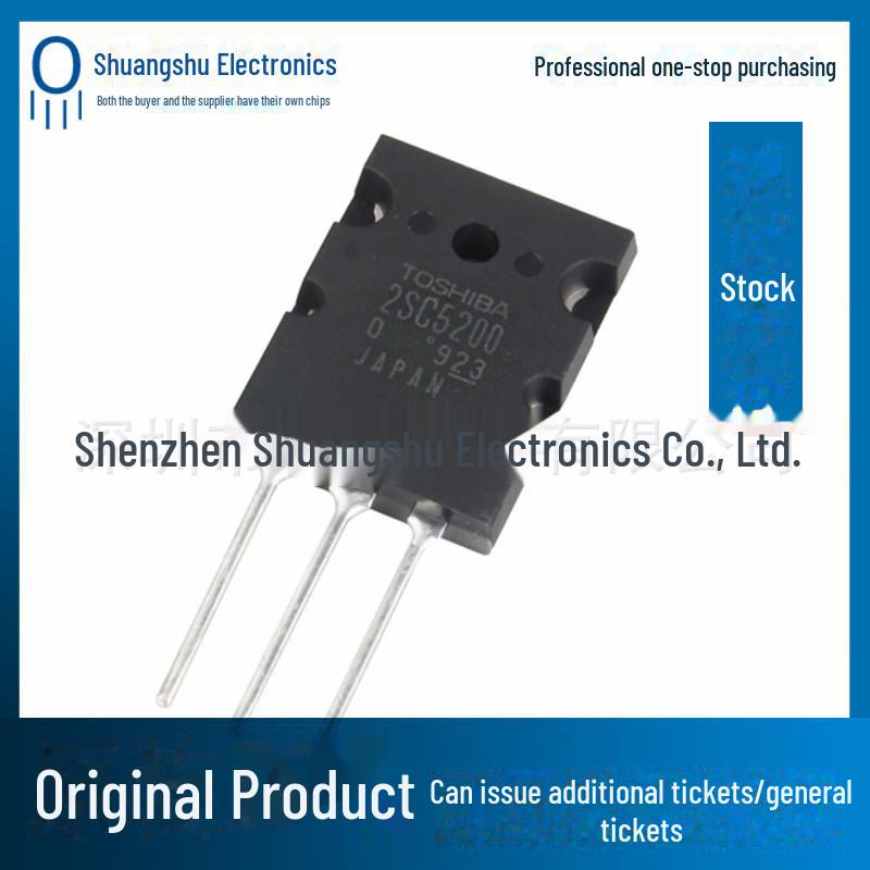 2SC5200 Large Chip Power Transistor & 2SA1943 Plug-in TO-3 Power Amplifier Transistor TTA1943 TTC