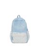 Schoolbag wholesale small fresh plaid lace backpack daily versatile large capacity going out commuting student schoolbag backpack