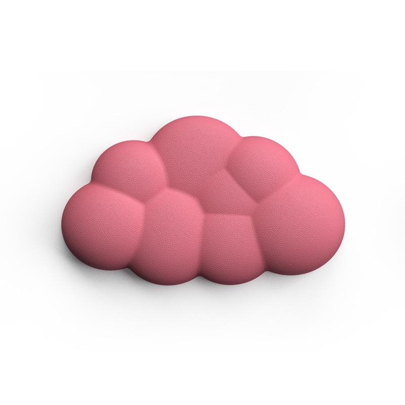Mouse pad com apoio para pulso teclado nuvem antiderrapante espuma de memória desktop escritório gamer mouse apoio para pulso