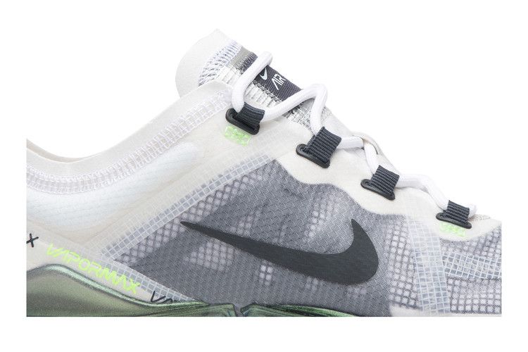 Nike Air VaporMax 2019 Premium White Platinum Tint Lime Blast
