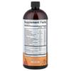 Liquid Morning Multivitamin + Hair Growth, Peach Mango, 30 Fl Oz (887 Ml)