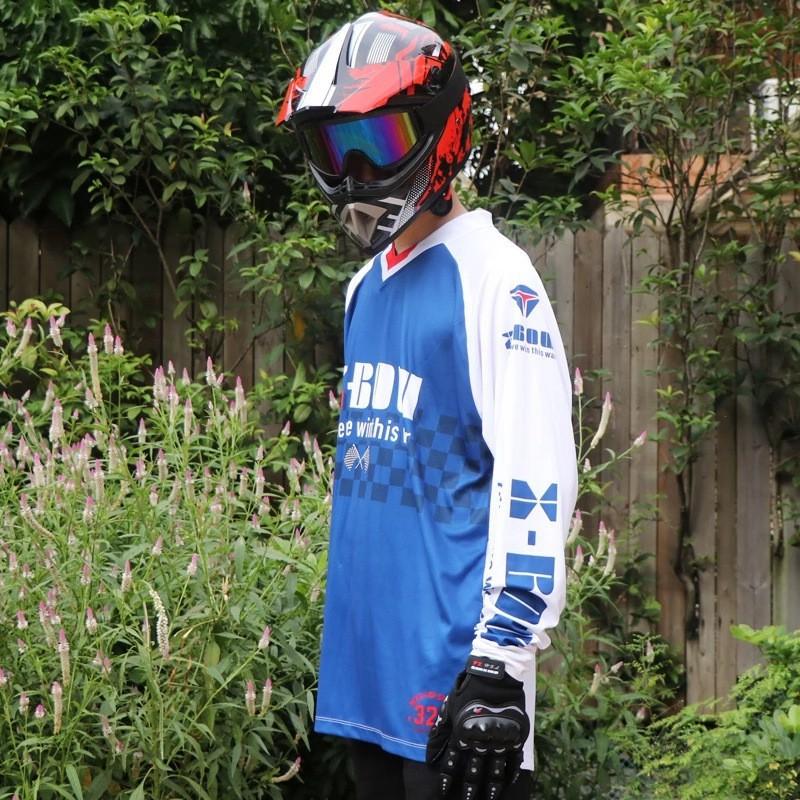 Fashion Brand Downhill Clothing Outdoor Riding Long-sleeved T-shirt Men s Top Mountain Bike Racing S