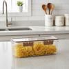 Transparent Noodles Storage Box Rectangular Spaghetti Container Pasta Storage Container  Fridge
