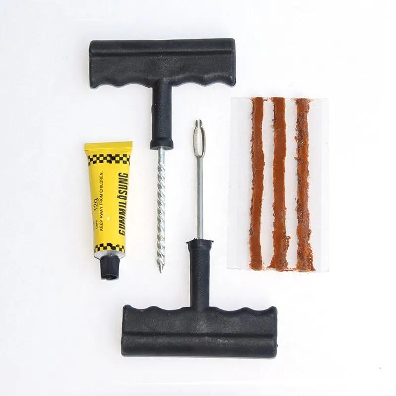 

1 Set MTB Road Bicycle Tire Repair Tools Original Bike Tubeless Tire Rubber Bacon Strips Insertion Tool Urgent Glue Free Repair
