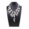 ZA Cross-border Spring 2 Sets Elegant Fashion Special-shaped Imitation Pearl Necklace Temperament Stacked Baroque Women