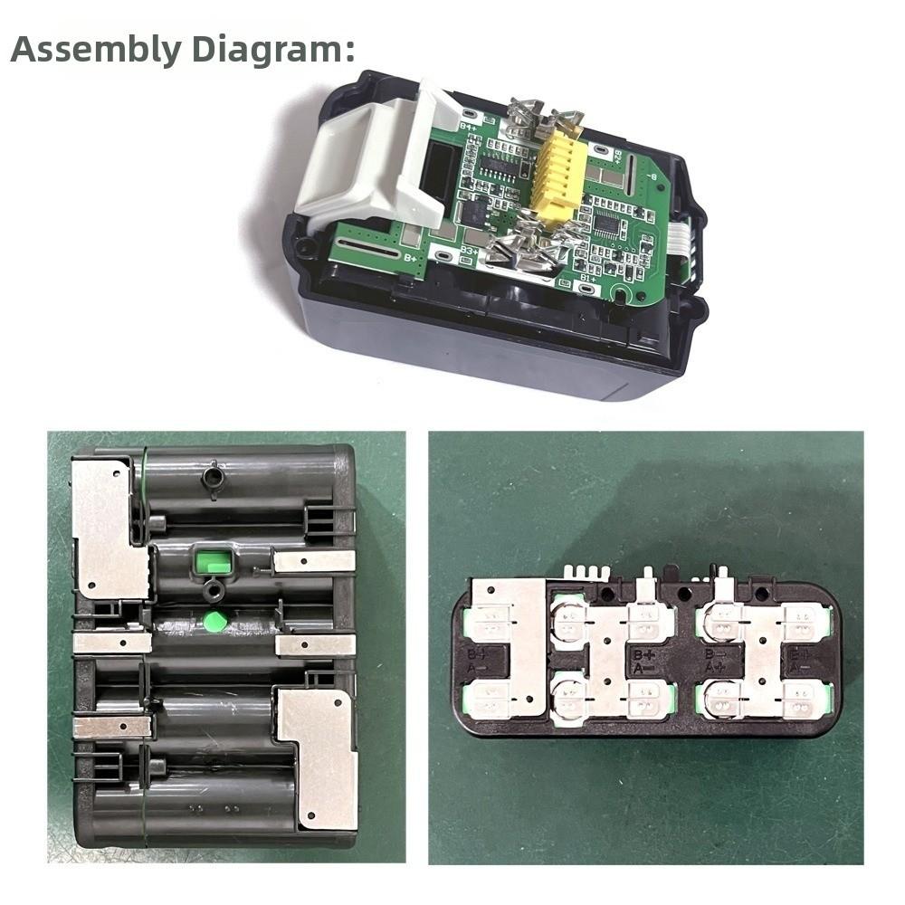 18V Lithium Battery Charging Board PCB Circuit Board Electronic Components Horizontal Lamp Protection Board for Makita