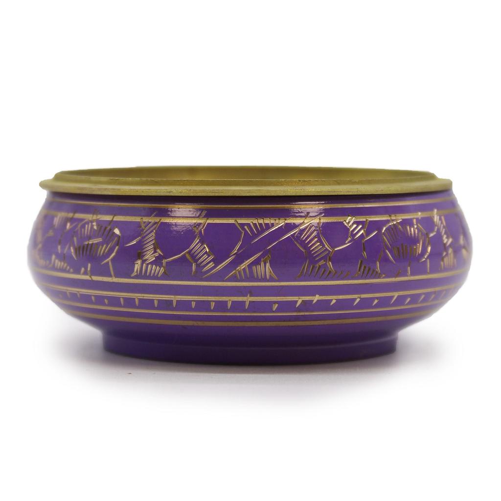 Charcoal Incense Burner Jar - Crown Chakra Sahasrara
