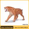Ancient Mammoth Action Figure High Quality Toy Realistic Prehistoric Animales Model for Collectors Wild Animal Figurine Kids Smilodon