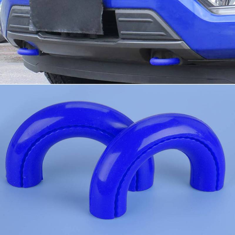 Blue Front Tow Hook Trim Cover fit for Ford F150 Expedition Toyota Tundra Lincoln Navigator