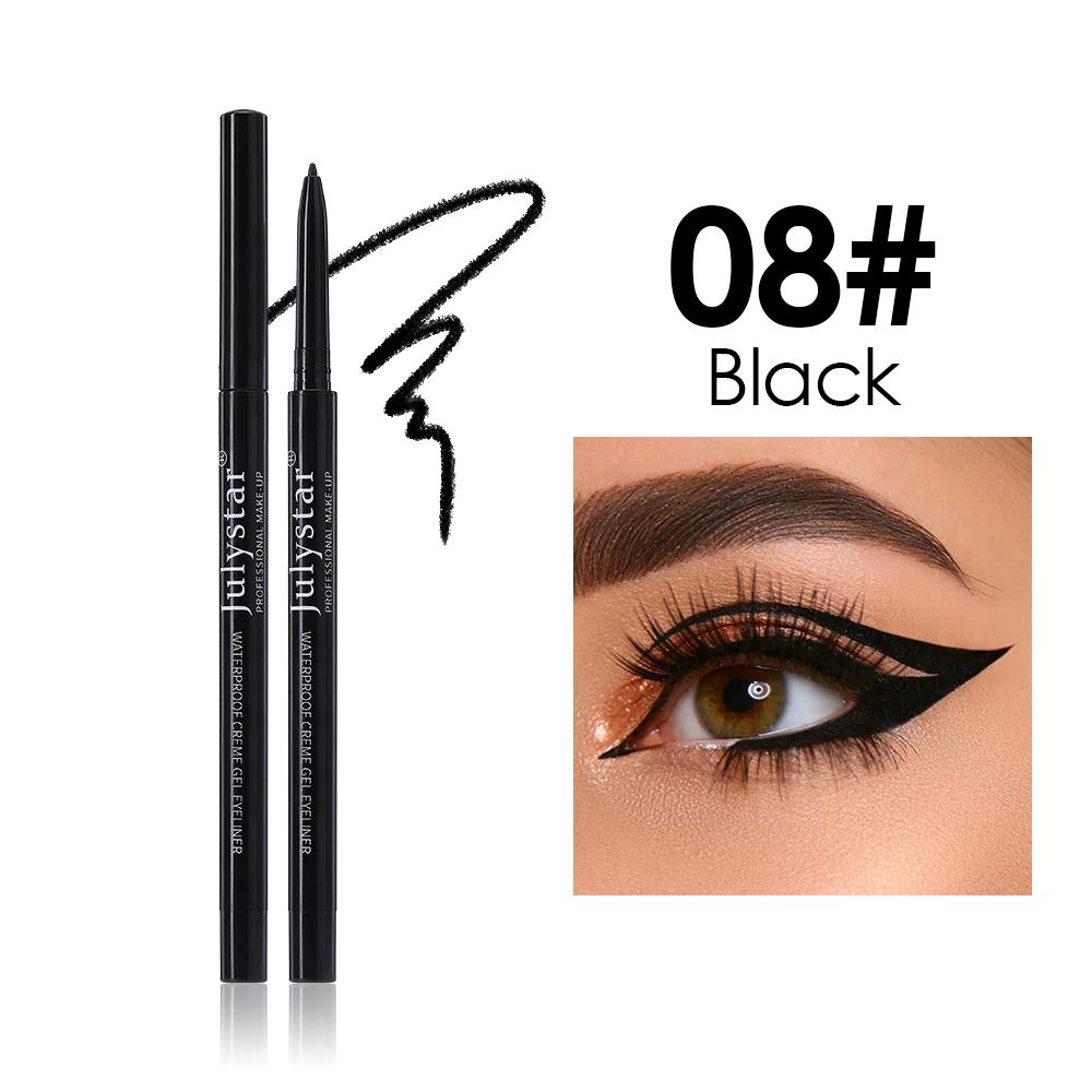 

Beauty Makeup Colorful Blue Eyeliner Gel Pencil Waterproof Cream Matte Eye Pen Liner Long-Lasting Non-Smudge Easy Wear Eye Liner 0.3g