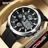 SANDA 9053 G Sports Military Men's Watches Luxury Digital Watch 50M Waterproof Quartz Wristwatch for Male Relogios Masculino