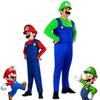 Super Mario Bros Luigi Costume For Kids And Adults Breathable Full Body Cosplay Dress With Exquisite Workmanship
