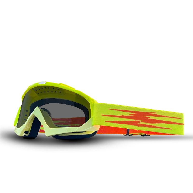 Retro Off-Road Motorcycle Goggles - Wind & Sand Protection for Harley Riders