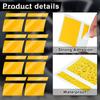 8/4pcs Reflective Car Wheel Rim Vinyl Stickers Warning Stickers Mark Stripe Motorcycle Racing Wheel Hub Decals for Car Stickers