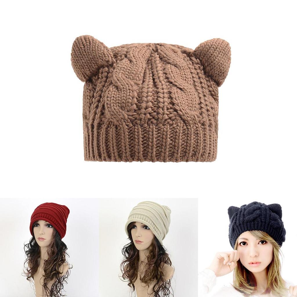 Cozy And Stylish Crochet Beret Beanie For Women Winter Outdoor Activities