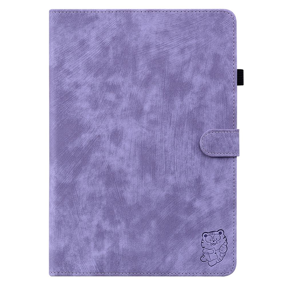 For Honor Pad 9 Case Tiger Pattern PU Leather Anti-slip Protective Tablet Cover