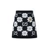 (WMNS) Gucci GG Flower Cotton Jacquard Skirt 'Black White' Women's 782225-XKDZ2-1080